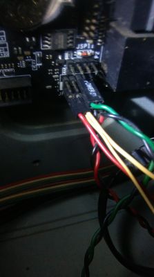 MSI Mortar B150M: Dioda HDD świeci na stałe zamiast pulsować