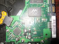 Samsung HD161HJ - Parametry brakujących kondensatorów na PCB