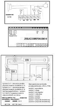 Domofon, bramofon, zasilacz, zamek elektromagnetyczny w furtce- jak podłączyć Domofon, bramofon, zasilacz, zamek elektromagnetyczny w furtce- jak podłączyć