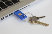 Autoryzacja z użyciem klucza sprzętowego w Dropbox