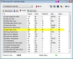 HD Tune Health Test: B8 Unknown Attribute Failed - Should I Worry? Error Analysis