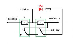 Jak podłączyć diodę LED pod nowy sterownik centralnego zamka w Astra F?