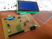 "Komputer pokładowy" na Toshiba T6963C +ATmega128 "Komputer pokładowy" na Toshiba T6963C +ATmega128
