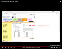 Dostęp zdalny do panelu Bizhub - Otóż Taka opcja jest możliwa do zrobienia