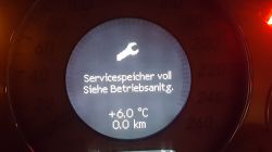 Mercedes W211 E320 - Servicespeicher voll, Siehe Betriebsanltg Mercedes W211 E320 - Servicespeicher voll, Siehe Betriebsanltg