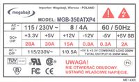 Czy warto naprawiać zasilacz Megabajt MGB-350ATXP4 350W? Koszty i porady