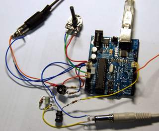 Arduino przetwarzające dźwięk w czasie rzeczywsitym