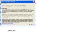 HP i WORD 2007 - przy domyślnej drukarce pojawia się błąd.