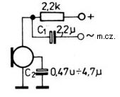 Connecting & Soldering Tonsil MEO 55 Microphone to Input: RC Formula & Frequency Transmission