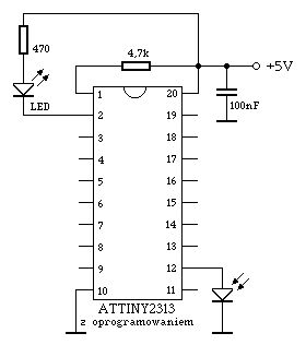 Włącznik zmierzchowy na attiny2313 - jak zrobić?