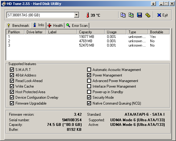 Hardware ecc. Ultra DMA Интерфейс. Advanced Power Management 1.5.2. Программа для HD 120. Хард драйвер диск.