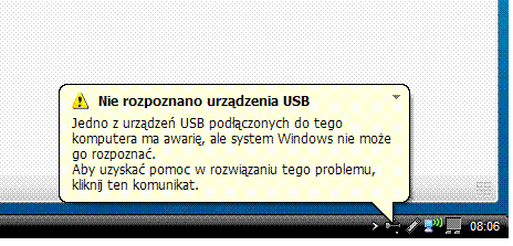 Instalacja sterowników do IrDA USB IgorPlug AVR - błąd przy podłączeniu