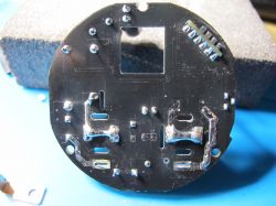 Bottom of Smart Plug PCB Bottom of the smart plug's printed circuit board.
