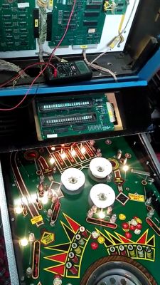 Monte Carlo Gottlieb - Remont Flippera Monte Carlo Gottlieb