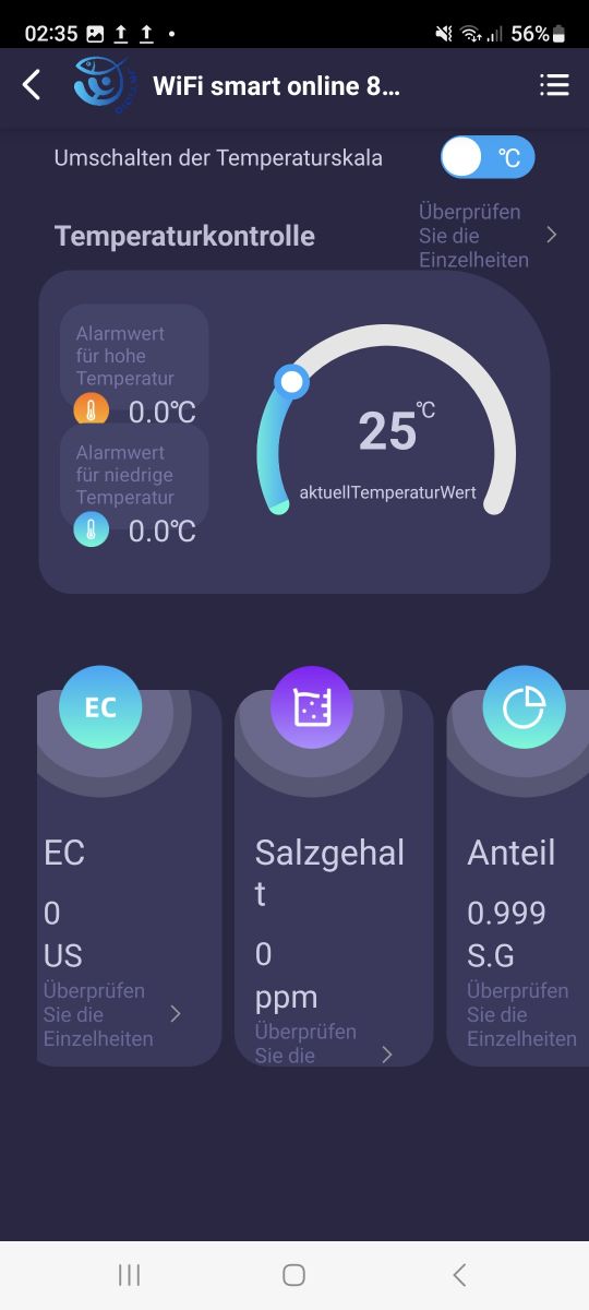 Yieryi Wifi Tuya Smart Ph Orp Tds Ec Salz S G Temp Cf Monitor Cb S