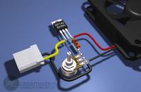 Jak dobrać rezystory do regulatora wentylatora na LM317T?