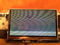 PSP slim 2K paski na ekranie.