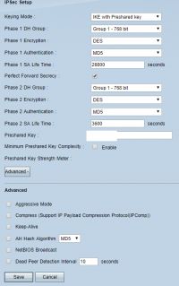 Konfiguracja VPN IPSec na Cisco RV042 - brak połączenia z siecią firmową