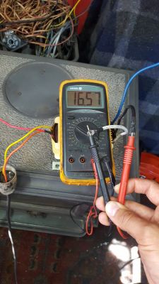 Podłączenie transformatora 2x14V do mostka prostowniczego