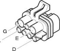 Multipla - Złącze wysokoprądowe wiązki wentylatora - gdzie kupić