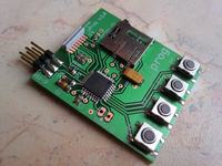 uProg - small, fast, portable AVR programmer with SD
