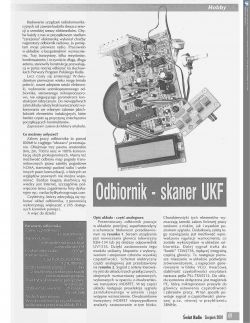 Gdzie znajdę schemat skanera z głowicą TV ze Świat Radio?