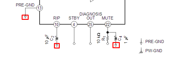 Ta8268ah схема включения