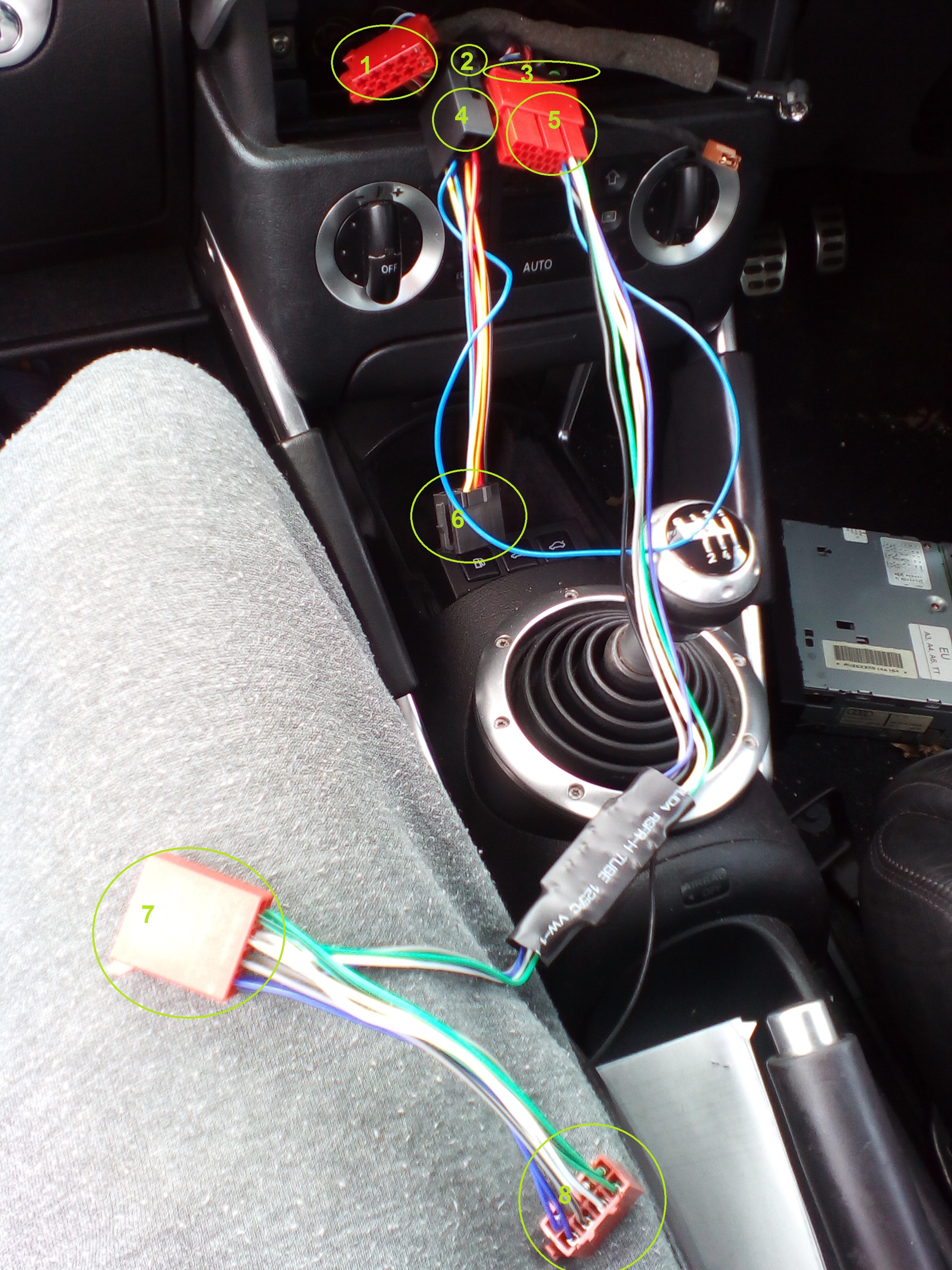 [Solved] Installing Aftermarket 1DIN Radio in Audi TT MK1 with BOSE