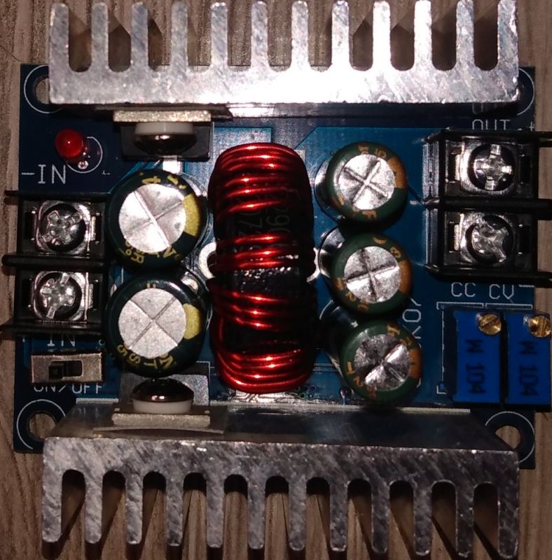 Moduł synchronicznej przetwornicy step down 20A SZBK07