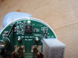 PCB with Lightning Semi LN882HKI Chip PCB of the RMC003 smart plug with Lightning Semi LN882HKI chip.
