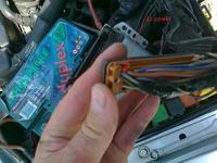 Opel Omega B X25XE - Przewody cewki podłączone do złych pinów ECU?