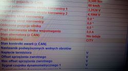 Punto II FL - Błędy C1012 i C1013, niewłaściwe odczyty prędkości i napięcia