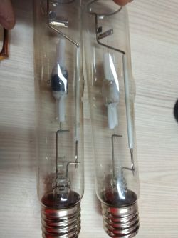 Spalenie żarówek i transformatorów w lampach sodowych PHILIPS 250w - błąd podłączenia?