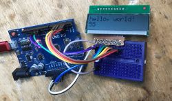 Wyświetlacz LCD ze starego faksu, M302 Clover Display, pinout, uruchomienie