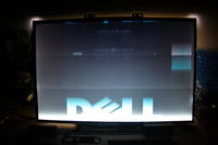 Dell Inspiron D810 - zamglony obraz, poszarpana matryca, możliwy problem z EPROM