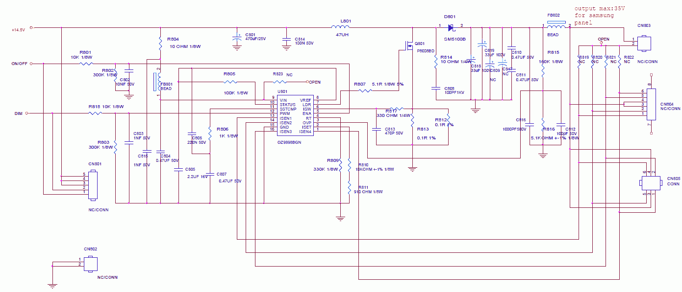 Apm4435 схема включения