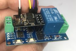 We are modifying the relay controller so that it works without a microcontroller – ESP8266 Relay V2.