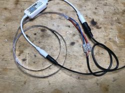 WiFi ściemniacz paska LED 5V-28V - wnętrze, Tasmota, Home Assistant