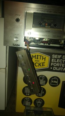 Magnetofon Saba cd 262 - Automatyczne włączanie przewijania