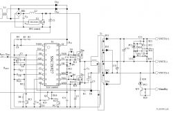 Schemat elektroniczny z kontrolerem SSC3S927