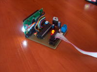 Cyfrowy obrotomierz na wyświetlaczu LCD