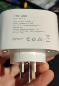 Disassembly and Review: RTL8710CF Meross Wi-Fi Smart Plug & Energy Monitor Disassembly and Review: RTL8710CF Meross Wi-Fi Smart Plug & Energy Monitor