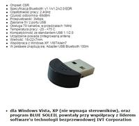 Bluetooth - PC z adapterem BT przesyłanie dźwięku do smartfona.