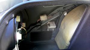 SKRZYNIA BASOWA MDF - Zabudowa głośnika basowego bmw e39 sedan