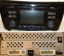 Nissan Qashqai - Chińskie radio WinCE i podłączenie CAN-BUS dekodera po rzeźniku Nissan Qashqai - Chińskie radio WinCE i podłączenie CAN-BUS dekodera po rzeźniku