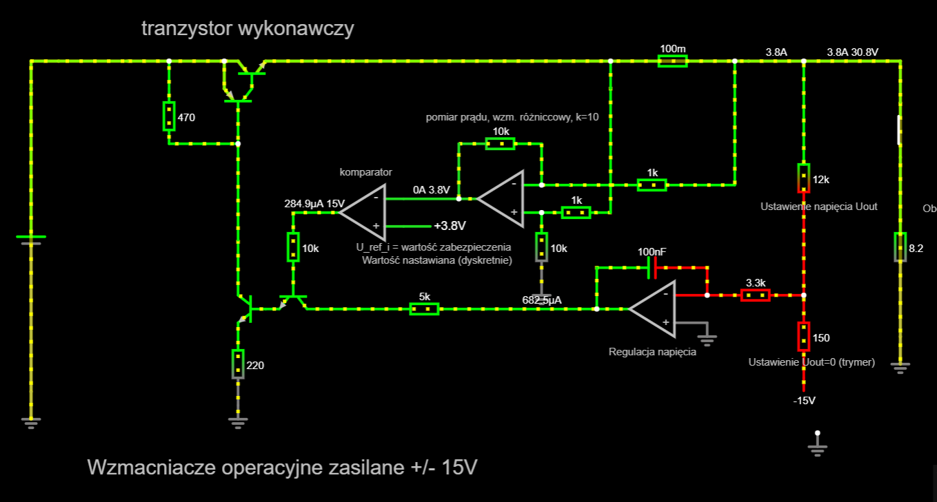 Projekt Liniowego Zasilacza Regulowanego 0 30V 3A Z Ograniczeniem projekt-liniowego-zasilacza-regulowanego-0-30v-3a-z-ograniczeniem