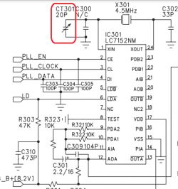 TTI-770 - Nie działa odbiór i nadawanie, brak wskazania nośnej PWR przy 11.98V
