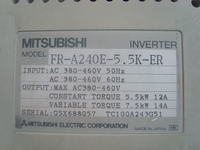 Jakiej mocy silnik mogę podłączyć do falownika MITSUBISHI FR-A240E-5.5K-ER