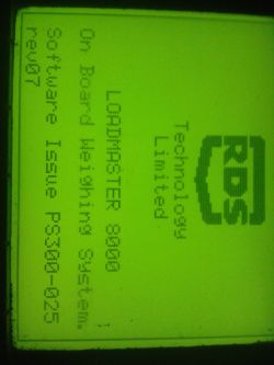 waga RDS loadmaster8000-waga elektroniczna"fadromy",podłączenie/urucho