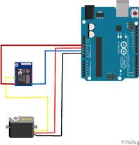 ESP8266 - podłączenie serwa ESP8266 - podłączenie serwa